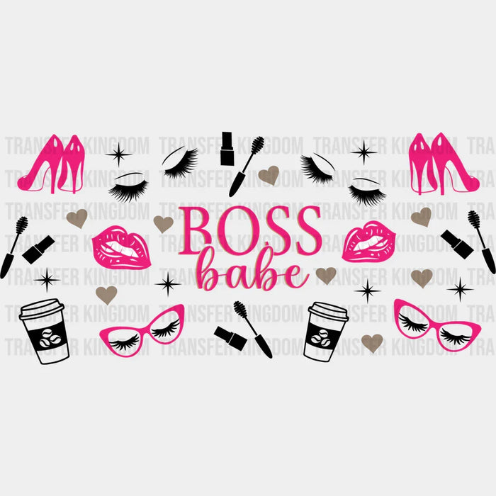Boss Babe UV DTF Transfer Cup Wrap UV DTF Sticker