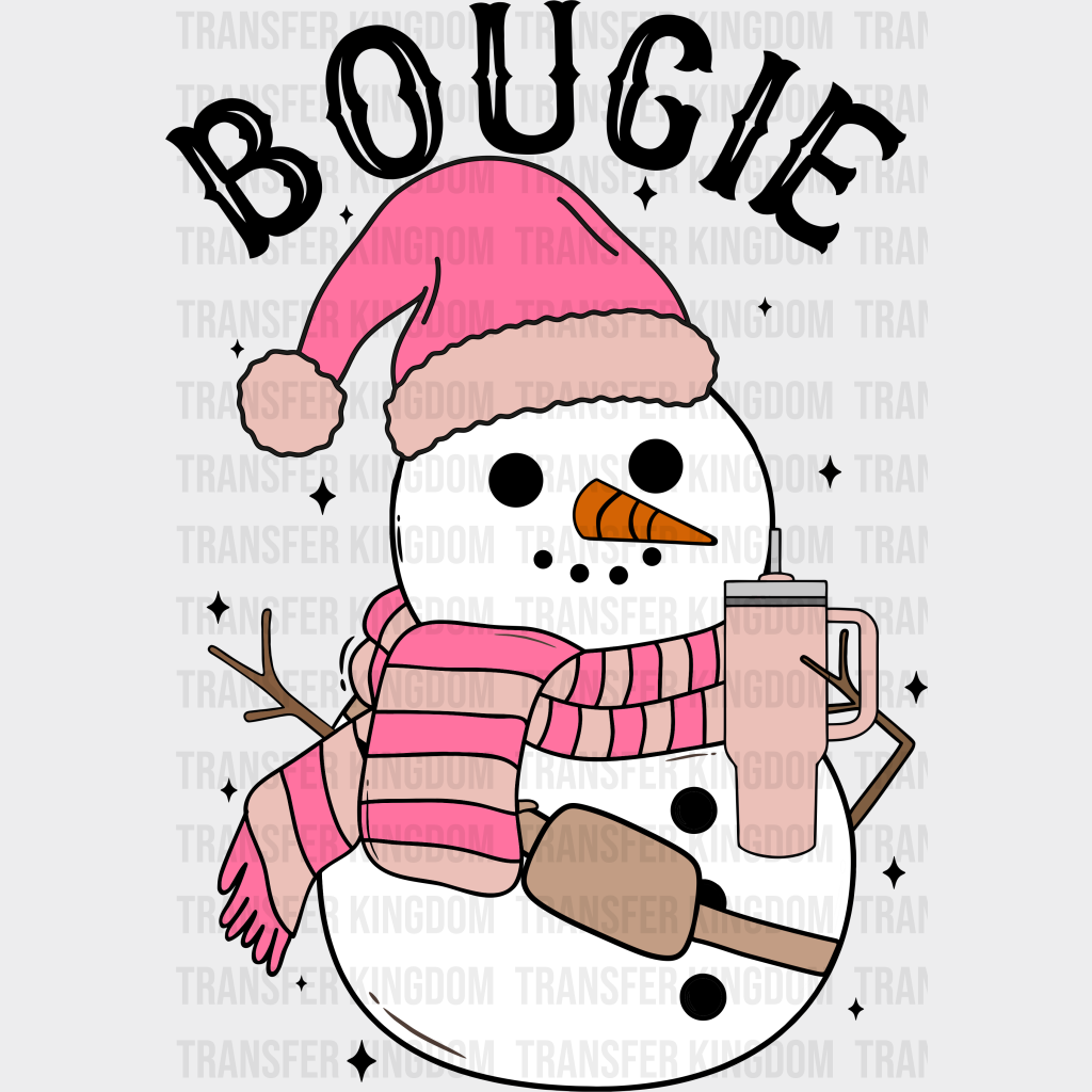 Bougie Christmas Design Dtf Heat Transfer Unisex - S & M ( 10 ) / Dark Color See Imaging