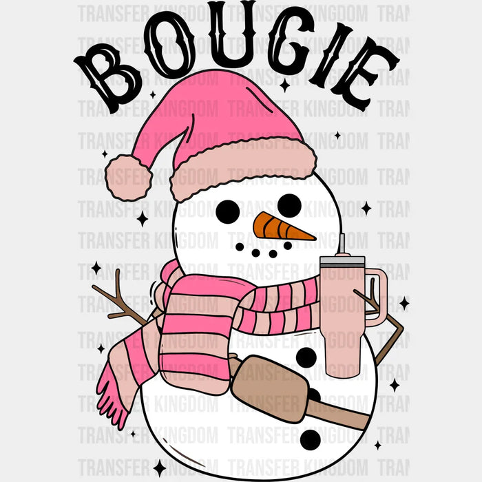 BOUGIE Christmas Design, Christmas Design, Dtf Heat Transfer