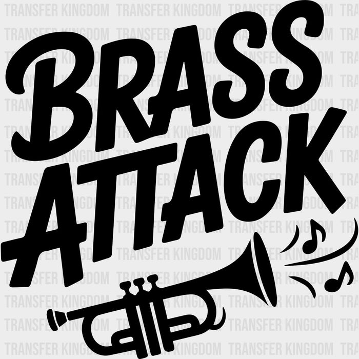 Brass Attack - Music DTF Transfers