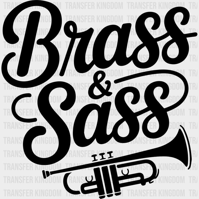 Brass & Sass - Music DTF Transfers