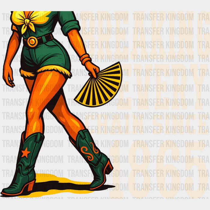 Breaking Every Chain Since 1865 Girl - Juneteenth DTF Transfer