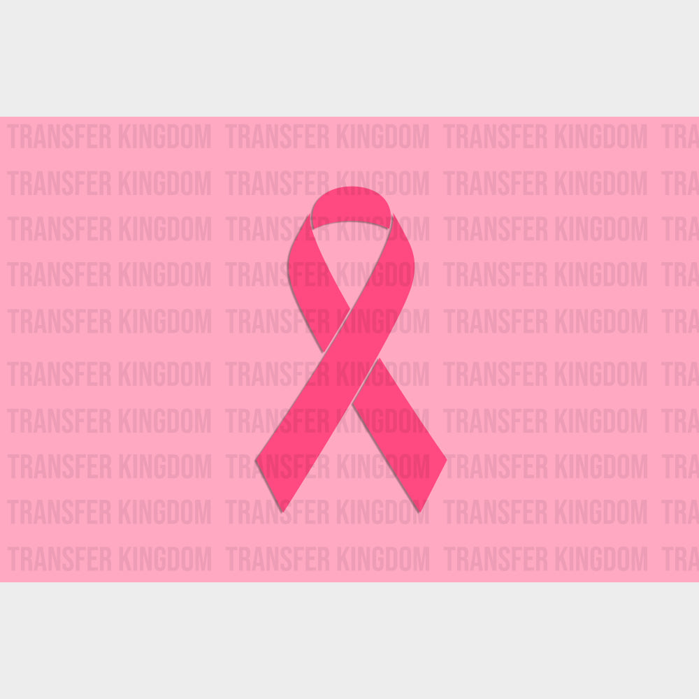 Breast Cancer Awareness Flag - Cancer Awareness DTF Transfers