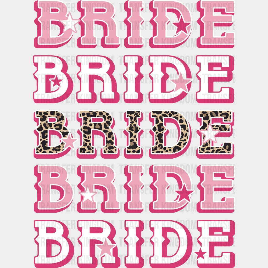 Bride And Howdy Design- Dtf Heat Transfer