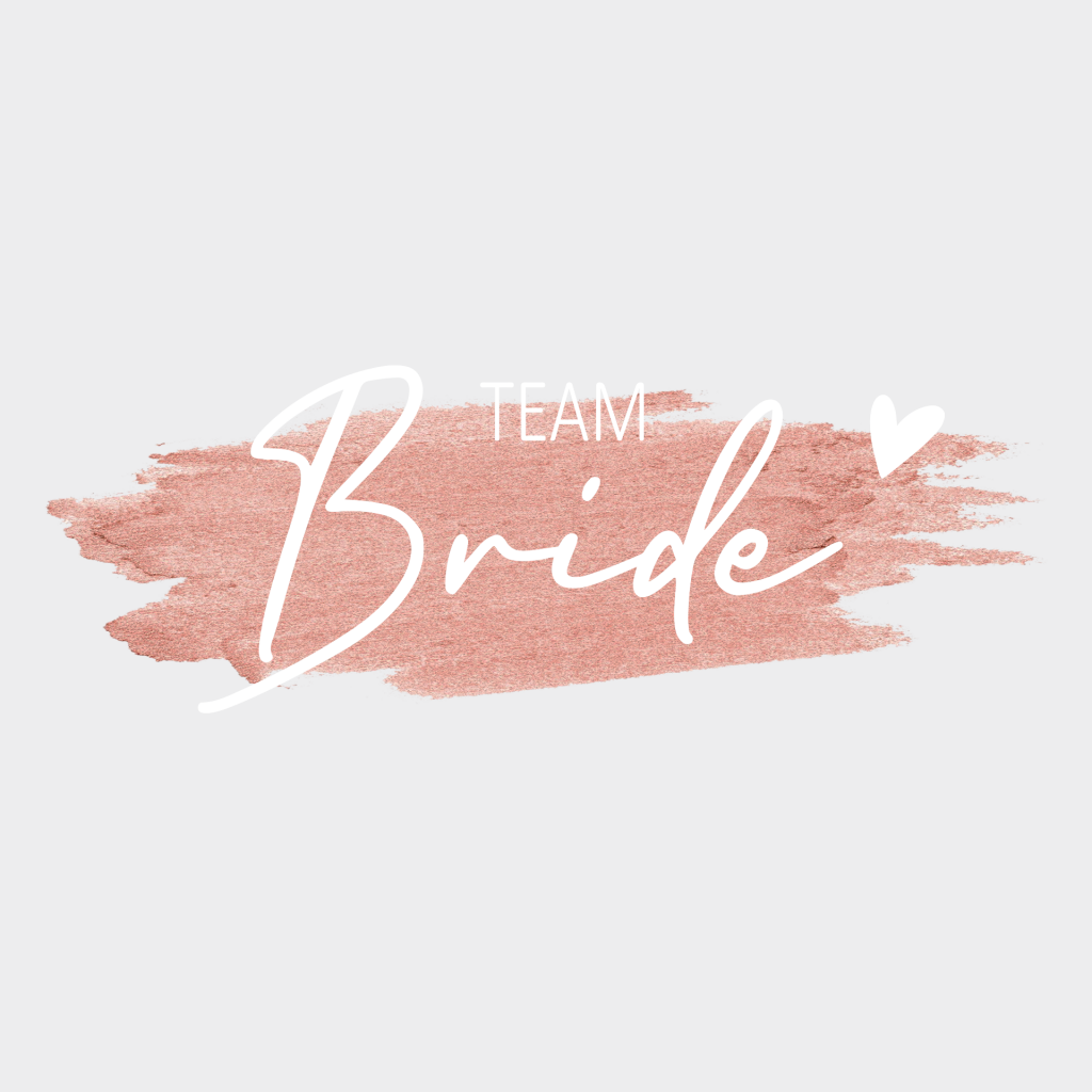 Bride And Team Bridal Party Design- Dtf Heat Transfer Unisex - S & M ( 10 ) / Light Color Design See