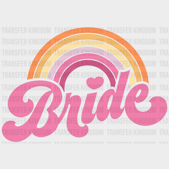 Bride Tribe And Brides Maid Design- Dtf Heat Transfer Unisex - S & M ( 10 ) / Design See Imaging