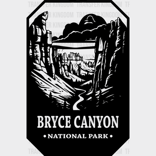 Bryce Canyon National Park Design - Parks Dtf Transfers Unisex S & M (10’) / Dark Color See Imaging