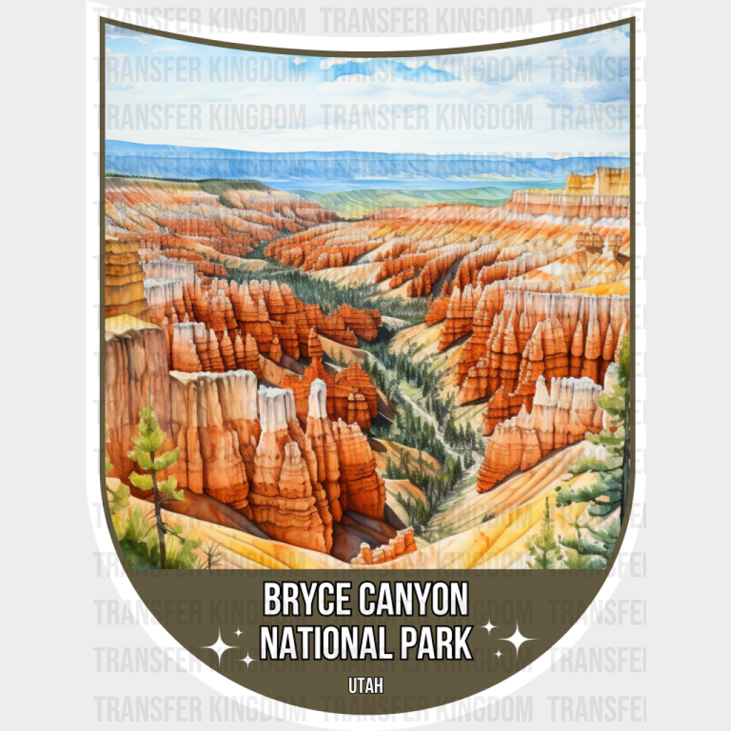 Bryce Canyon National Park Utah - National Parks DTF Transfer