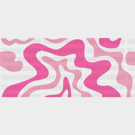 Bubblegum Swirl - General Cup Wrap UV Sticker Permanent UV DTF Decal UVDTF