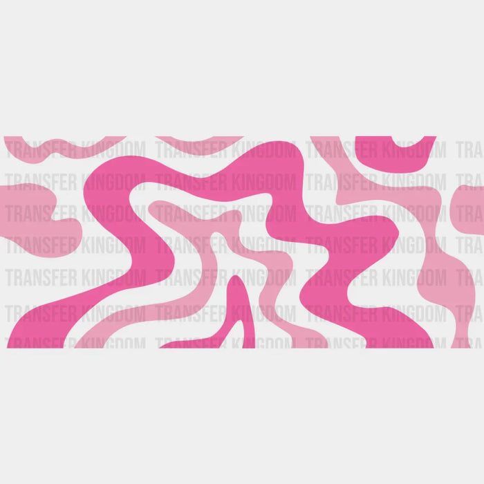 Bubblegum Swirl - General Cup Wrap UV Sticker Permanent UV DTF Decal