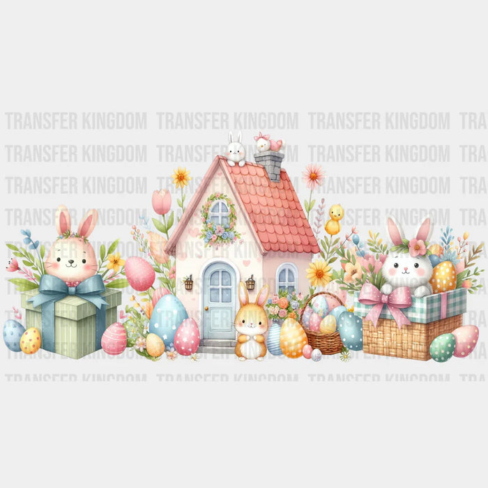 Bunnies Easter UV DTF Transfer Cup Wrap UV DTF Sticker