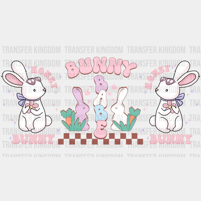 Bunny Babe Easter UV DTF Transfer Cup Wrap UV DTF Sticker