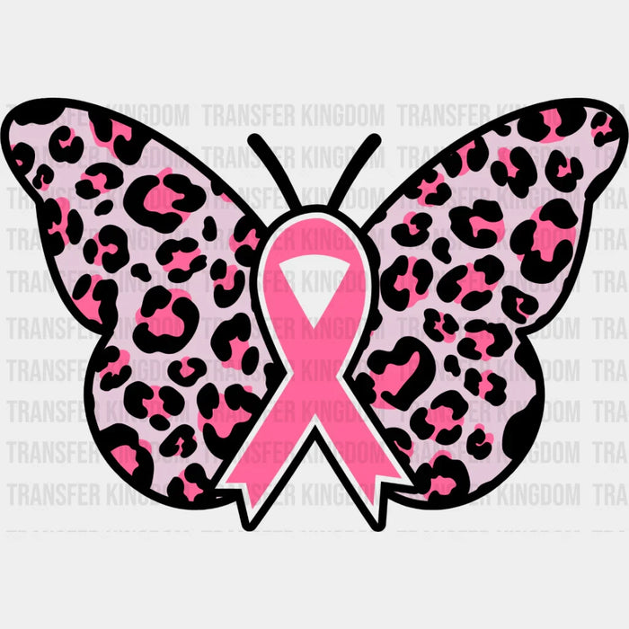 Butterfly Ribbon - Cancer DTF Transfer