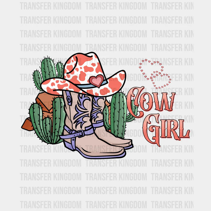 CACTUS COWGIRL - DTF heat transfer