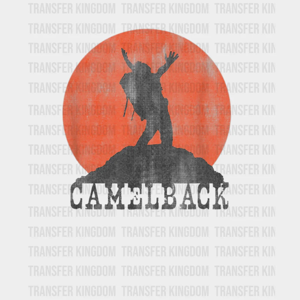 Camelback - Hiker Design Dtf Heat Transfer