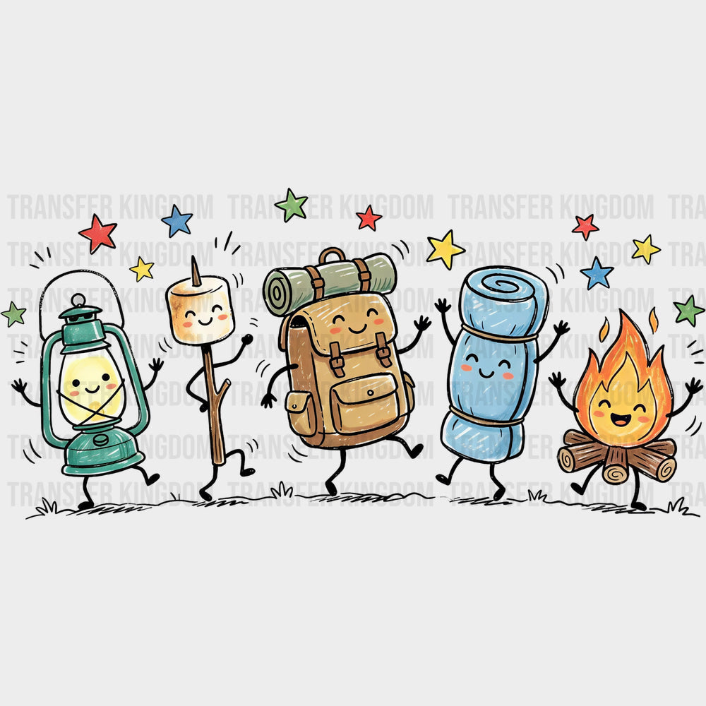 Camping Items - Camping DTF Transfers