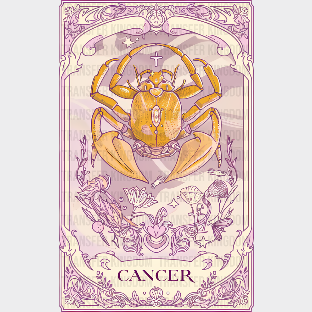 Cancer Tarot Card - Zodiacs & Horoscopes Dtf Transfer