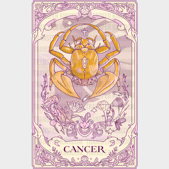 Cancer Tarot Card - Zodiacs & Horoscopes Dtf Transfer