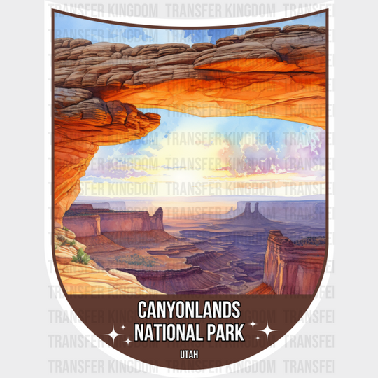 Canyonlands National Park Utah - National Parks DTF Transfer