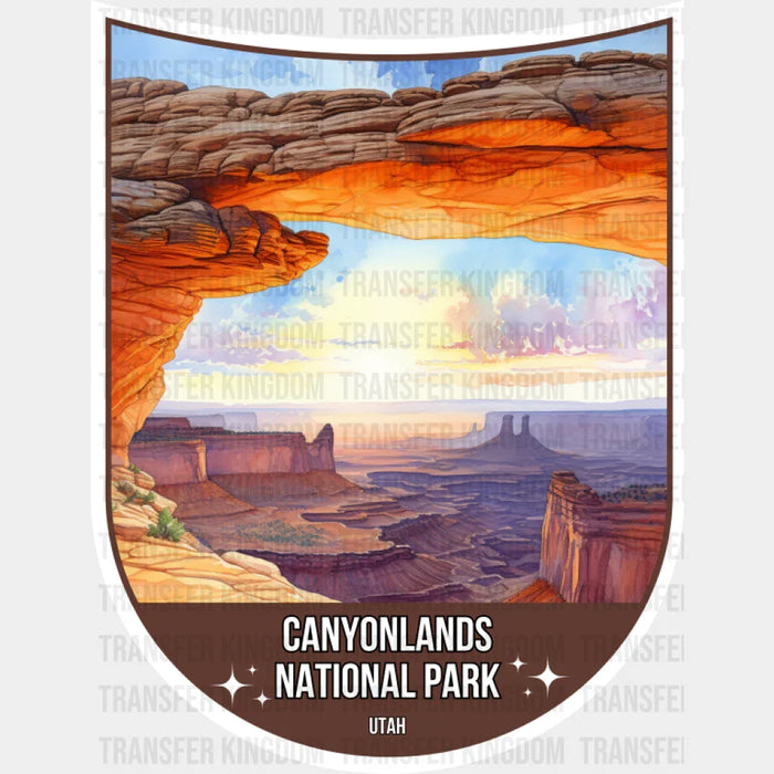 Canyonlands National Park Utah - National Parks DTF Transfer