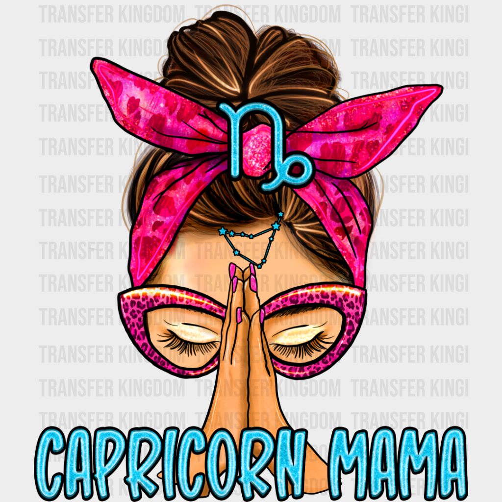 Capricorn Mama - Zodiac & Horoscopes Dtf Heat Transfer