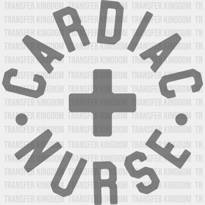 Cardiac + Nurse - Cardiactic Nurse DTF heat transfer
