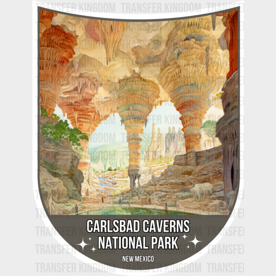 Carlsbad Caverns National Park New Mexico - National Parks DTF Transfer