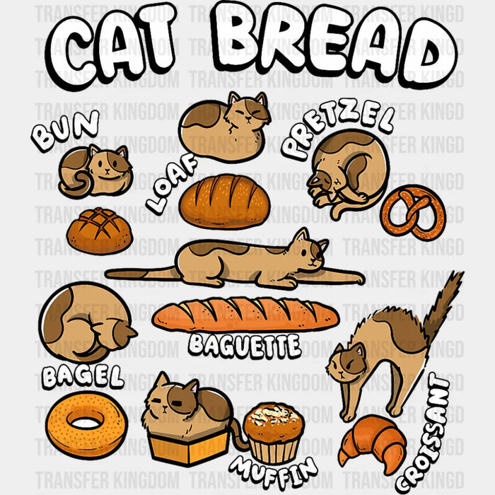 Cat Bread - Cats DTF Transfer
