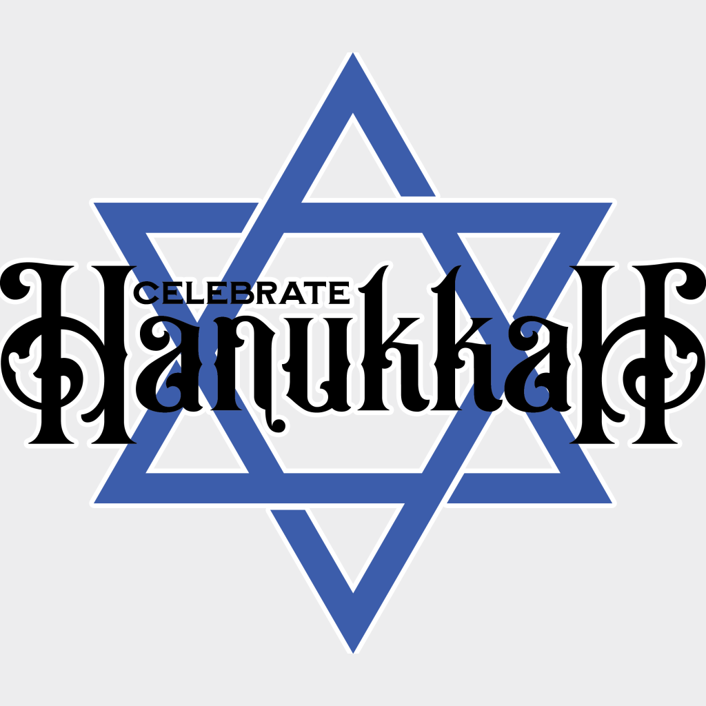 Celebrate Hanukkah Design - Dtf Heat Transfer Unisex S & M (10’) / Light Color (See Imaging)