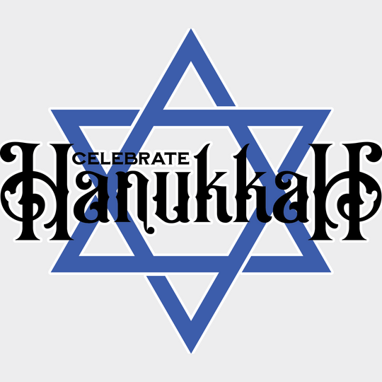 Celebrate Hanukkah Design - Dtf Heat Transfer Unisex S & M (10’) / Light Color (See Imaging)