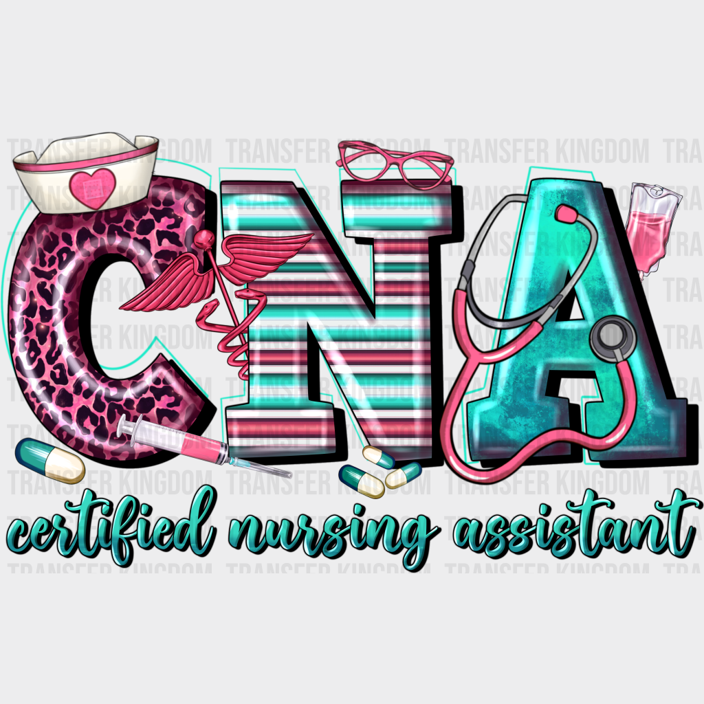 Certified Nursing Assistant Cna Design - Cna Dtf Heat Transfer