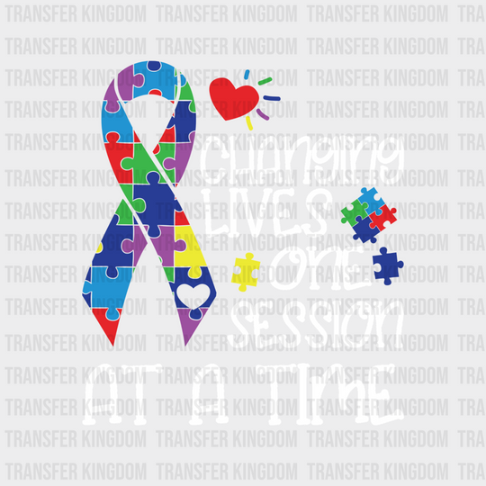 Changing Lives One Session At A Time Design - DTF heat transfer - Transfer Kingdom