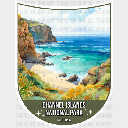 Channel Islands National Park California - National Parks DTF Transfer