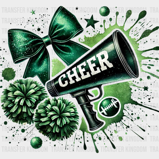 Cheer Dark Green - Cheerleading DTF Transfers