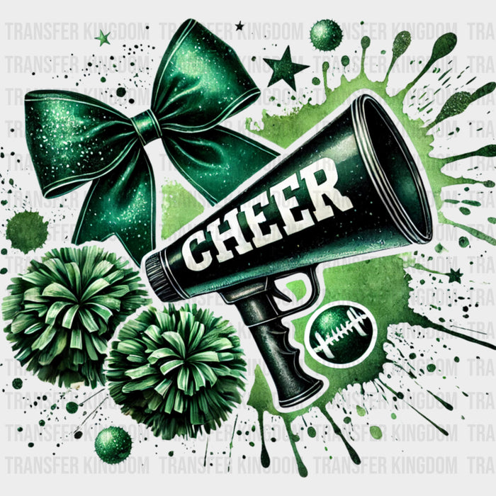 Cheer Dark Green - Cheerleading DTF Transfers