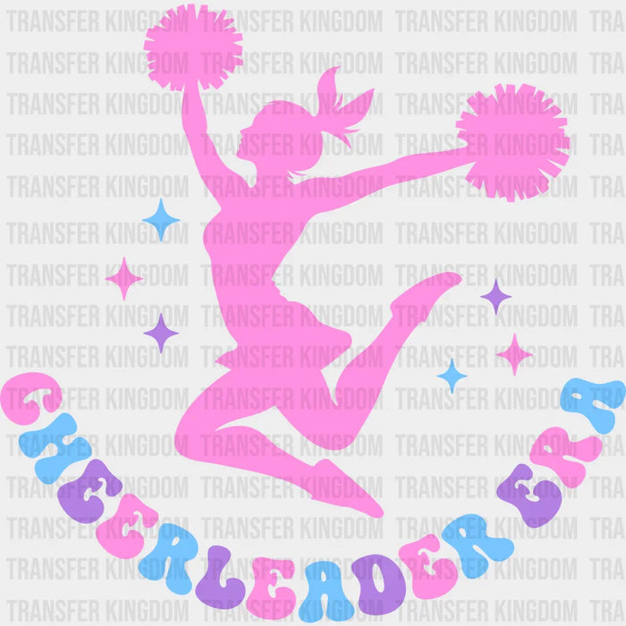 Cheer Girl Cheerleader Era Design - Cheerleader DTF Heat Transfer
