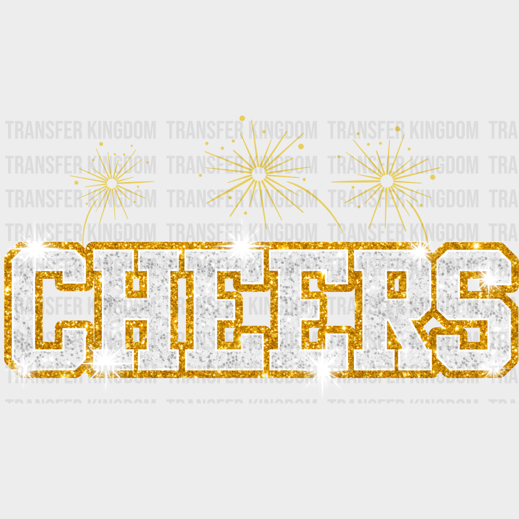 Cheers - New Year Dtf Heat Transfer