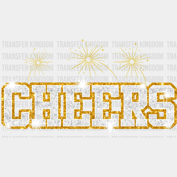 Cheers - New Year DTF heat transfer