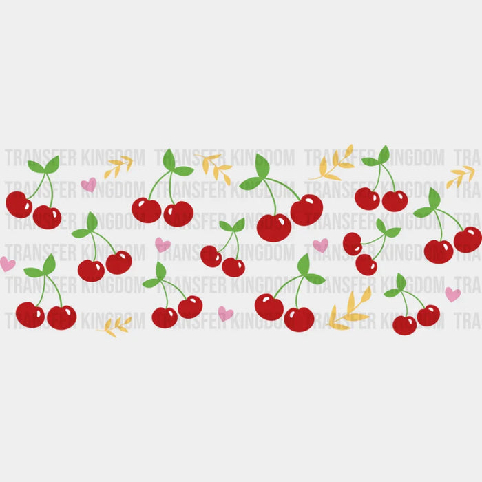 Cherries - General Cup Wrap UV Sticker Permanent UV DTF Decal