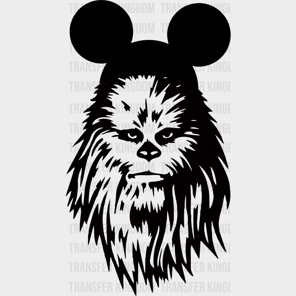 Chewbacca Mickey Head Disney Dtf Transfer