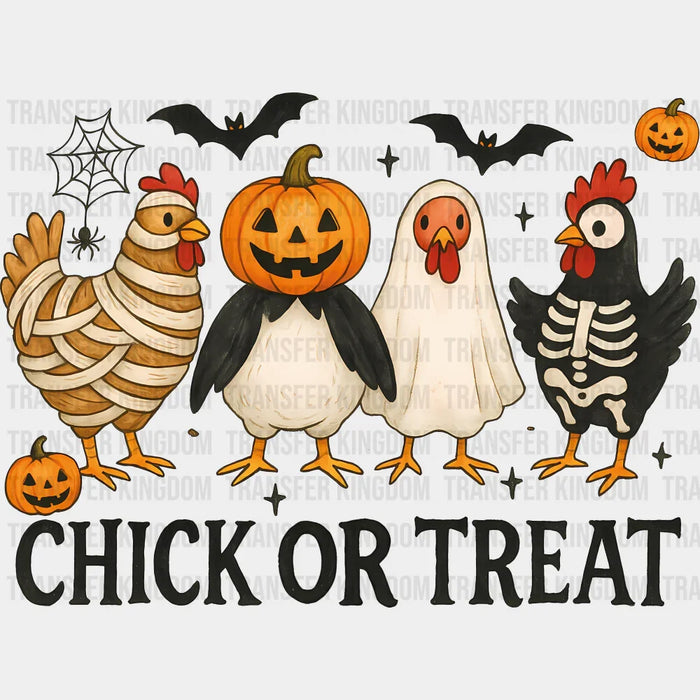 Chick Or Treat - Halloween DTF Transfer