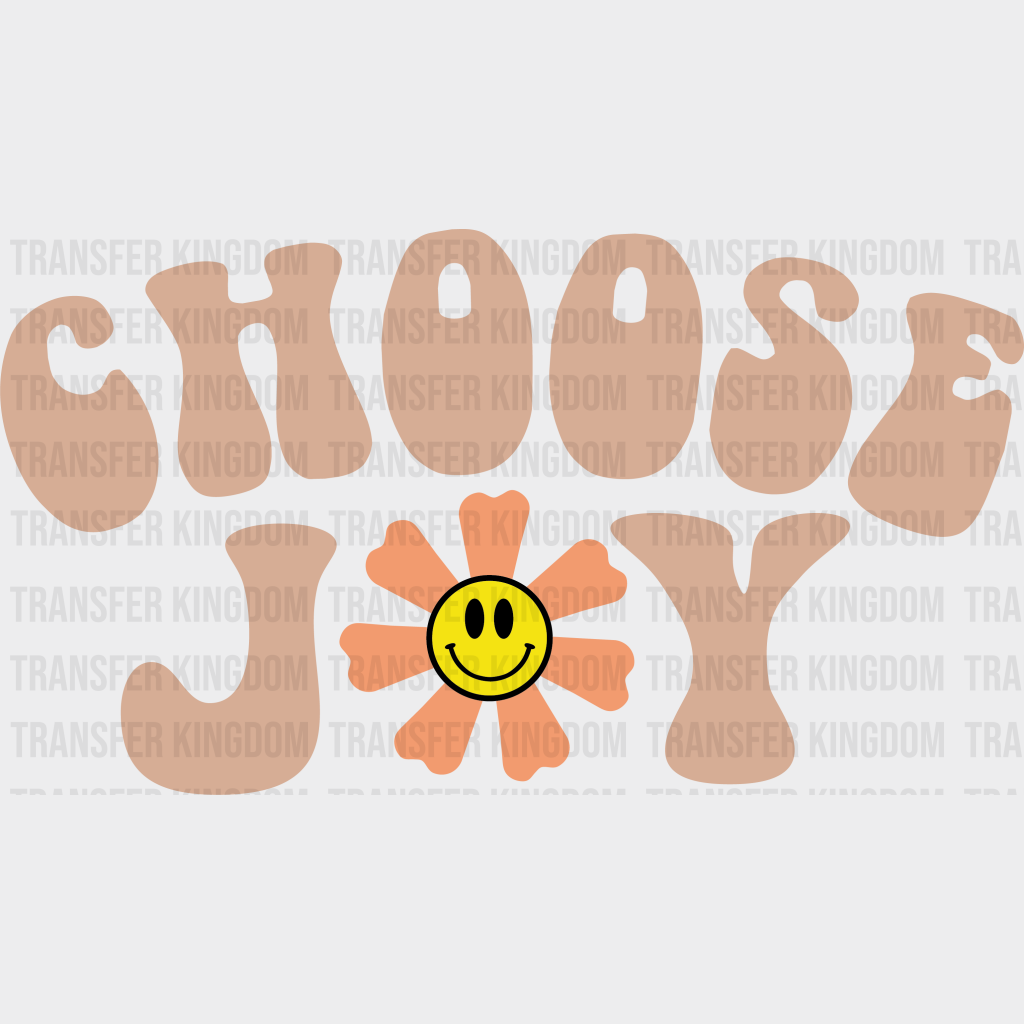 Choose Joy Summer Dtf Transfer