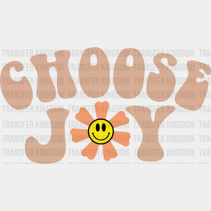 Choose Joy Summer DTF Transfer