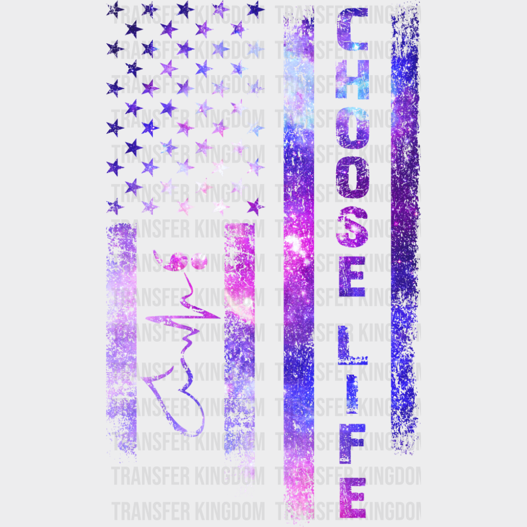 Choose Life - Suicide Awareness DTF Transfer