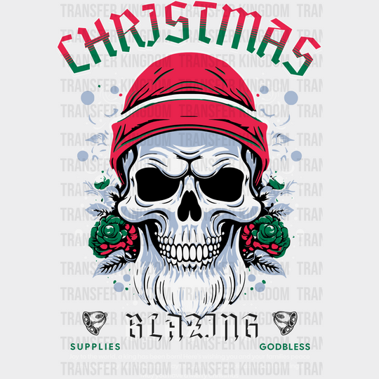 Christmas Blazing - Christmas DTF Transfer