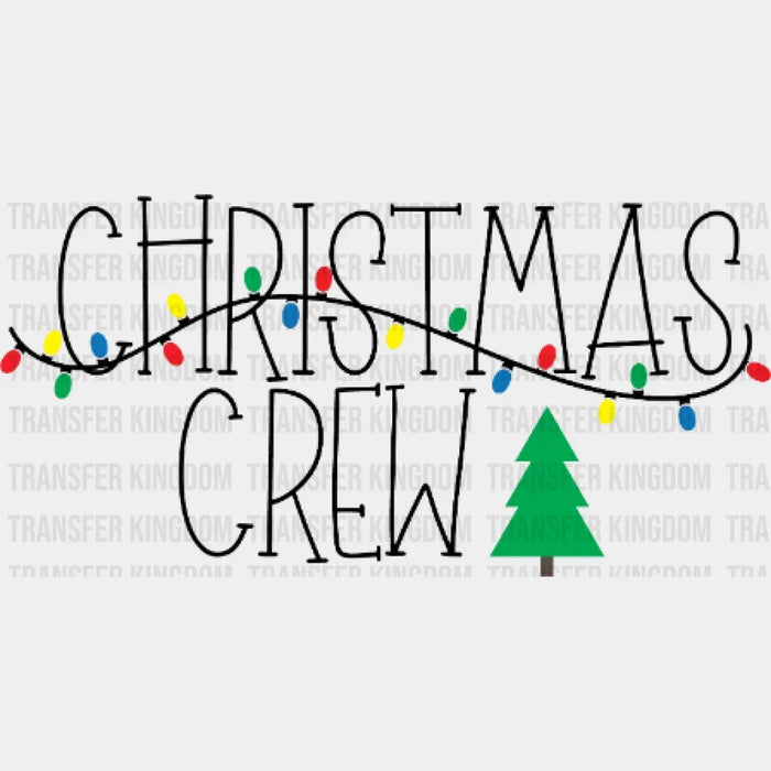Christmas Crew Design, Christmas Design, Dtf Heat Transfer