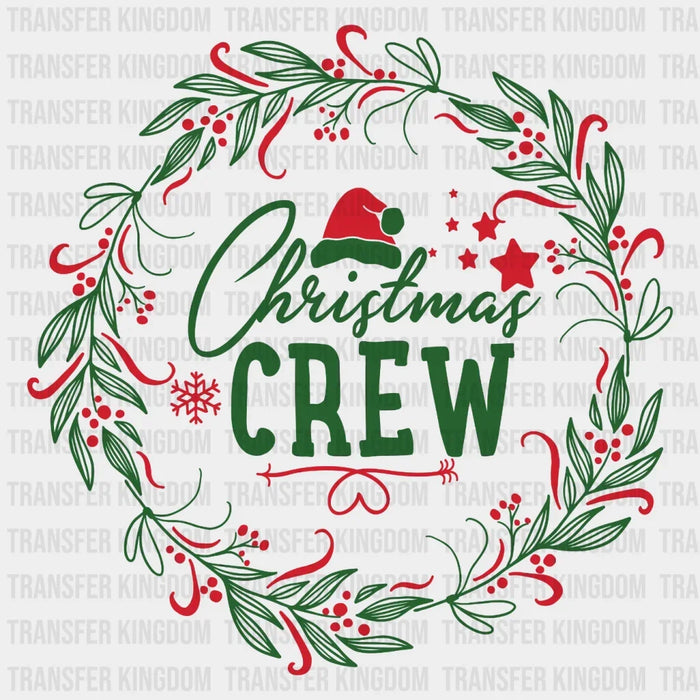 Christmas Crew Family Matching Design - DTF heat transfer