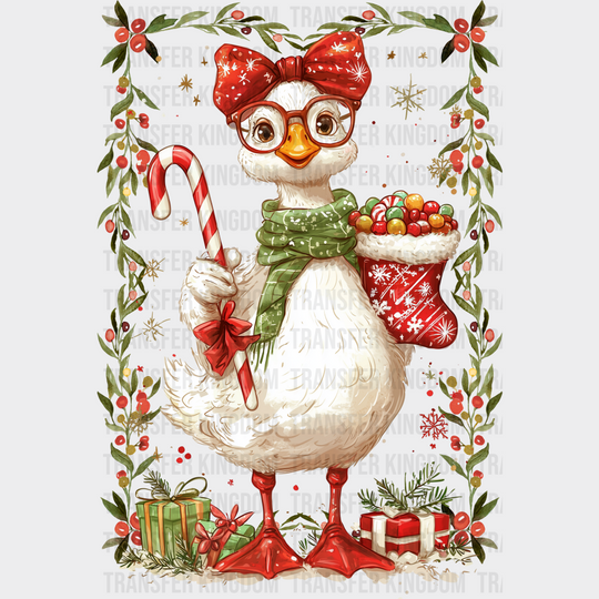 Christmas Goose - Christmas DTF Transfer
