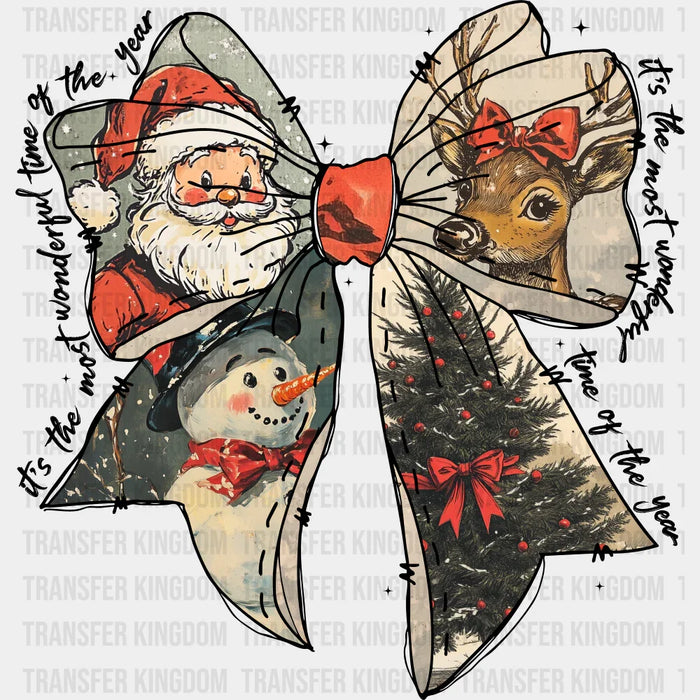 Christmas Ribbon - Christmas DTF Transfer