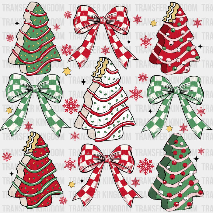 Christmas Tree Cookies - Christmas DTF Transfer